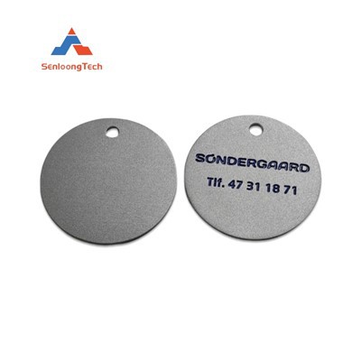 Etched Metal Nameplate Labels