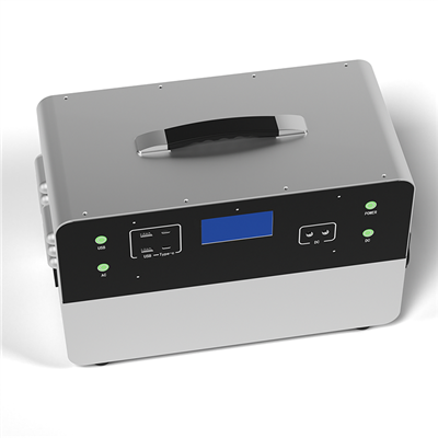 Portable Solar Energy Storage Battery Box